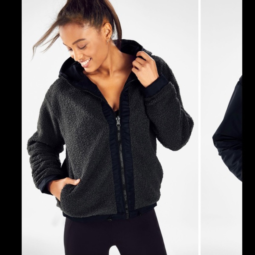 NWOT Fabletics Cher Polar Fleece Jacket